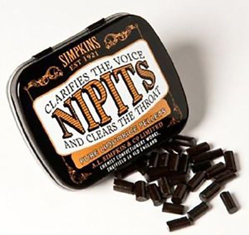 Simpkins Nipits Liquorice Pellets Original 11 g (6 PACK)