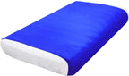 Ntomtuex Sensory Bed Sheet for Compression Reduced Pressure Weighted Blanket to Keep Nice Sleeping Comfortable with Light Breathable Polyester, Blue, 38"x60"