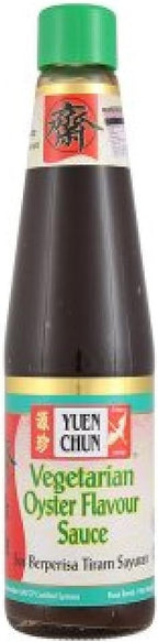 Yuen Chun Oyster Sauce 420ml (Vegetarian, 6 Count)