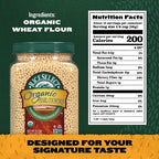 RiceSelect Organic Pearl Couscous, Israeli-Style Wheat Couscous Pasta, Non-GMO, 24.5-Ounce Jar, (Pack of 1)