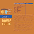 Doves Farm Organic Fine Plain Wholemeal Flour | 1Kg | Perfect for Wholesome Baking and Cooking | Sustainably Sourced Ingredients | Enhance Your Recipes with this Premium Wholemeal Flour