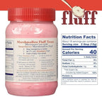 Fluff Marshmallow Spread, Delicious Strawberry Flavor, 7.5oz (Pack of 1)