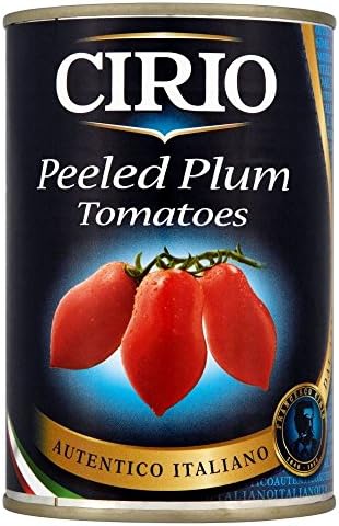 Cirio Peeled Plum Tomatoes (400g) - Pack of 2