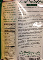 Mrs Wages Sweet Pickle Relish Mix 3.9 oz (Pk of 6)