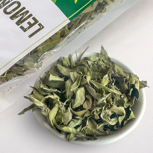 HerbaZest Lemon Verbena Tea (Cedron) – 4oz – Premium & 100% Pure Loose Leaves