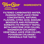 Topo Chico Sabores Passionfruit Flavored Sparkling Water, 12 fl oz, 8 Pack