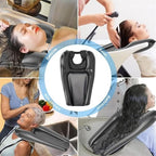 Portable Shampoo Bowl with Inflator,Hair Washing Station for Kids,Inflatable Hair Washing Basin for Sink at Home,Outdoors Or The Hospital, for Handicapped,Child, Seniors, Pregnancy, Bedridden Patient