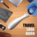 Metal Shoe Horn 7.5Inch Portable Quality Stainless Steeln Shoe Horn Fashion Travel