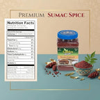 Golden Harvest Sumac Spice Powder | Non GMO, Vegan | Tangy Lemon Like Taste | Ground Sumac Spice | Perfect For Seasoning, Salads, Marinades, Mediterranean & Middle-Eastern Cuisine, 2lbs (907g)