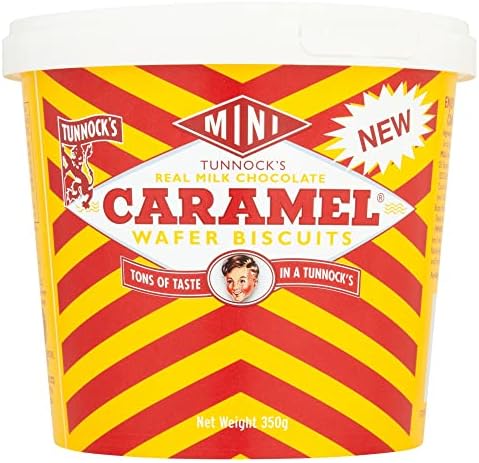 Tunnocks Caramel Mini Wafers 350g
