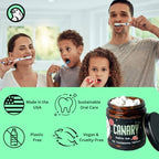 Canary Nano Hydroxyapatite Toothpaste Tablets Bubble Gum - Remineralizing, Fluoride Free, All Natural Tabs with Xylitol - Great for Kids, Plastic Free - 126 Count