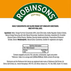 Robinsons Mini - No Added Sugar - Low Calorie - Orange, 6 Count
