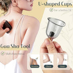 DEFUNX Cupping Kit for Massage Therapy - 24 Cups Professional Massage Cups Set with Manual Pump, Vacuum Cupping Therapy Set for Cellulite Reduction Muscle Pain Relief
