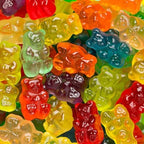 Albanese 12 flavor gummi bears Tub jelibon candy 10 0z (283 Gram) x 3 Packs by Pufai Grocery