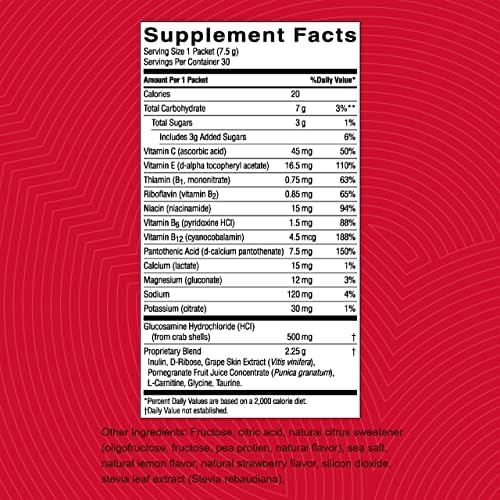 Nature's Sunshine Solstic Revive, 30 Packets | Post Workout Recovery Drink with Vitamin C, Vitamin E, and Calcium to Support Bone Health and Replenish Important Nutrients