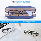 RayLove Unisex Hard Shell Eyeglasses Cases, Protective Case For Glasses