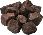 Amazing Gemstone Garnet Raw Crystals and Healing Stones, Natural Rocks For Tumbling - DIY Raw Stones And Crystals (1 Piece)