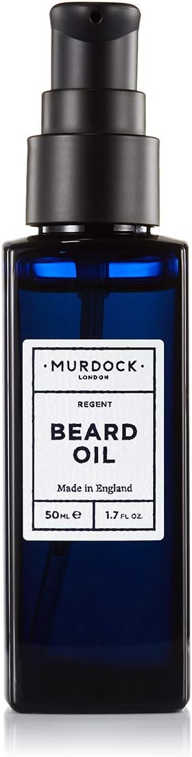 Murdock London Beard Oil for Men - Natural Scent Beard Oil for Healthy growth & Nourishment - Provides Glossy finish - 50 ml