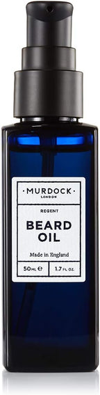 Murdock London Beard Oil for Men - Natural Scent Beard Oil for Healthy growth & Nourishment - Provides Glossy finish - 50 ml