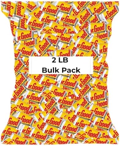 Candykrave Mr Good bar Mini Candy 2lb Bag - Individually wrapped Snack-Sized Chocolate Bars bulk are great for Snacking, Pinata, Celebrations, Gifting & More!