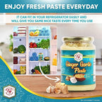 TAJ Ginger Garlic Puree | Fresh Ginger Garlic Cooking Puree | 300g (10.5oz)