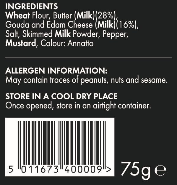 Epicure Cheese Spirals 75 g (Pack of 10)
