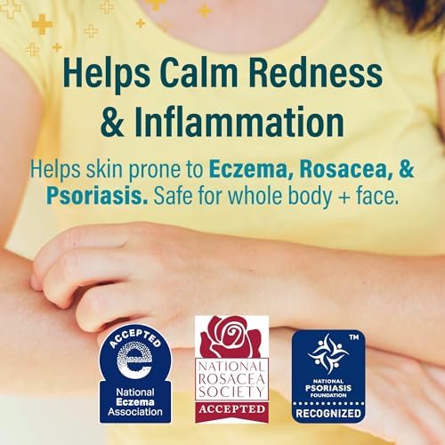 A+D Advanced Dermatitis Care Hydrogel Spray with Hypochlorous Acid 4 oz.– Cooling Antimicrobial Spray for Eczema, Psoriasis & Rosacea-Prone Skin, Reduces Itch, Redness & Inflammation