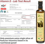 Papa Vince Olive Oil Extra Virgin - First Cold Press Family Harvest 2024/25, Polyphenol Rich, Subtle Peppery Finish, Unrefined, High in Monounsaturated Fat, No Pesticides, No GMO, Sicily, Italy