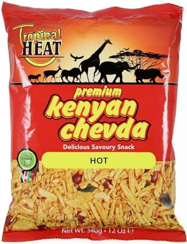 Tropical heat Kenyan chevda - hot - 340g