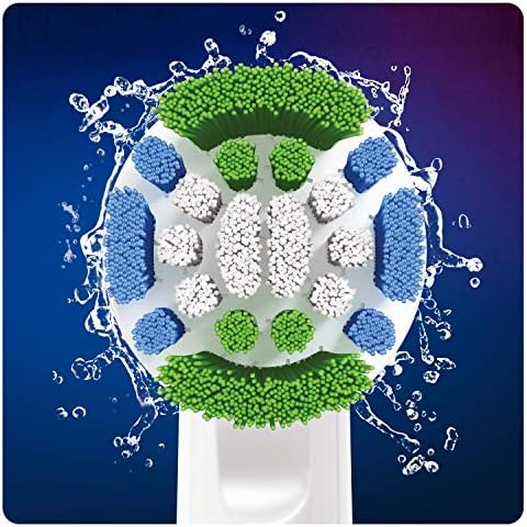 Oral-B Clean Maximiser Precision Clean Electric Toothbrush Heads, Plate Removal, Pack of 3, White