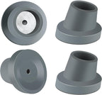 ANCKNE 4 Pack Replacement Feet for Shower Chair Bath Seat | 1-1/8"Slope Rubber Tips Non Slip Shower Bench | Tub Transfer Benches Suction Cup Feet
