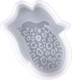 Leopard Tongue Silicone Mold | Size 3.75" Wide x 5.25" Long x 1" Deep | Leopard Tongue Design for Freshie, Soap, Resin, Candles