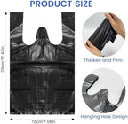 Personal Disposal Bags, Sanitary Napkin Bags Black Little Waste Bags, 300 Pack, Plastic Trash Bags with Handles for Feminine Tampons Hygiene Products