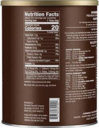 Ghirardelli Majestic Premium Cocoa Powder, 2 Pound Can with Ghirardelli Stamped Barista Spoon