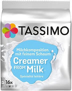 Tassimo Milk Creamer, Pack of 4, 4 x 16 T-Discs