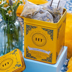 Harney & Sons Master Yellow & Blue Tea Tin - Herbal Blend of Chamomile, Lavender, and Cornflowers - 1.4 Oz, 20 Count