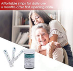 Exactive EQ Test Strips x50 Pieces and Lancets x 50 for Blood Glucose Meter Blood Sugar Monitor