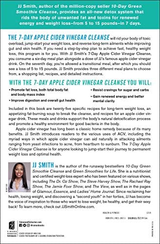 7-Day Apple Cider Vinegar Cleanse: Lose Up to 15 Pounds in 7 Days and Turn Your Body into a Fat-Burning Machine