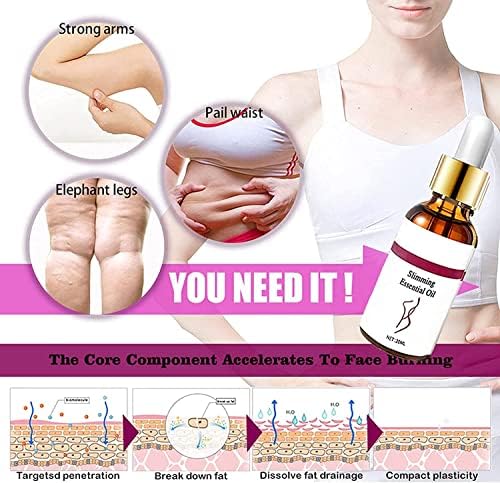 10/30 ml Belly Off Herbal Organic Slimming Massage Oil for Tummy, Abdomen, Belly and Waist (10ml)