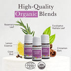 Pranarom - S.O.S. Wellness Essential Oil Kit (3-Pack of 5ml) - Good Samaritan, Immunity Boost, and Sinus Formula - 100% Pure Essential Oil | USDA and ECOCERT Certified Organic