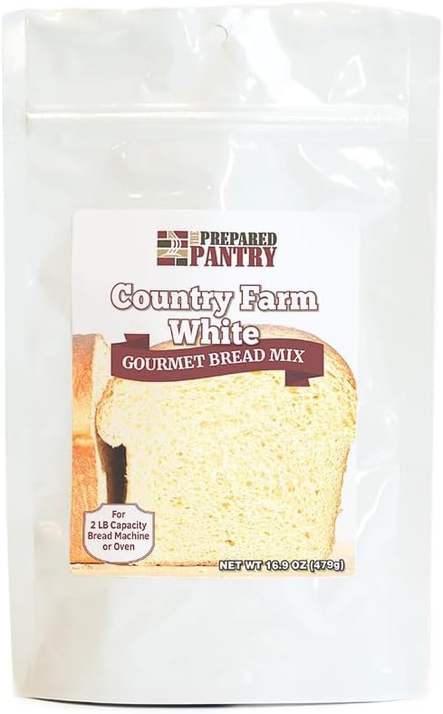 The Prepared Pantry Country Farm White Bread Mix; Single Pack; For Bread Machine or Oven