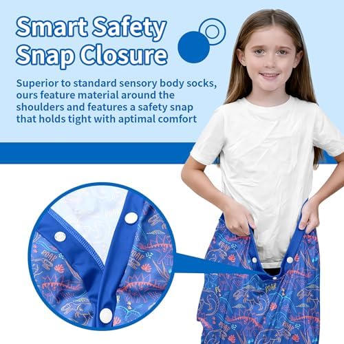 Sensory Sock Body Sock,Small,3-5 Years, Stretchable Sensory Sack - Help Kids Relax and Focus - ADHD and Improve Sensory Full Body Sock for Kids
