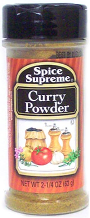 Spice Supreme Curry Powder 2.25-oz plastic shaker
