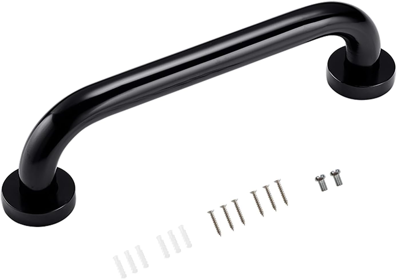 12'' Grab Handle Railing Wall Railing for Elderly Handrail Grab Rail Stainless Steel Pipe Hand Rail Safety Handle Bar Banister Rail Indoor & Outdoor Grab Bar