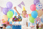 Paintball Birthday Cake Topper for Boys Men - Shooting War Game Party Decorations - Gun Cake Decor