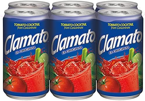 Clamato Original Tomato Cocktail, 5.5 fl oz cans (Pack of 24)