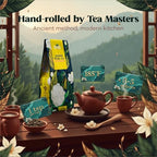 Organic Jasmine Green Tea Pearls - 4oz 113g - Dragon Pearl Tea by Enzo - Experience Soothing Scent of Jasmine Mellows Awaking Caffiene of Green Tea Pearl (Jasmine)