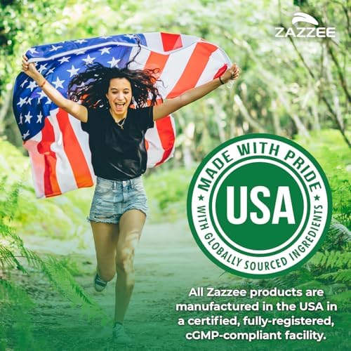 Zazzee High Strength Grape Seed 50:1 Extract, 180 Vegan Capsules, 95% Polyphenols, 400 mg per Capsule, 6 Month Supply, Antioxidant, Circulation & Blood Flow Support, Non-GMO, Made in the USA