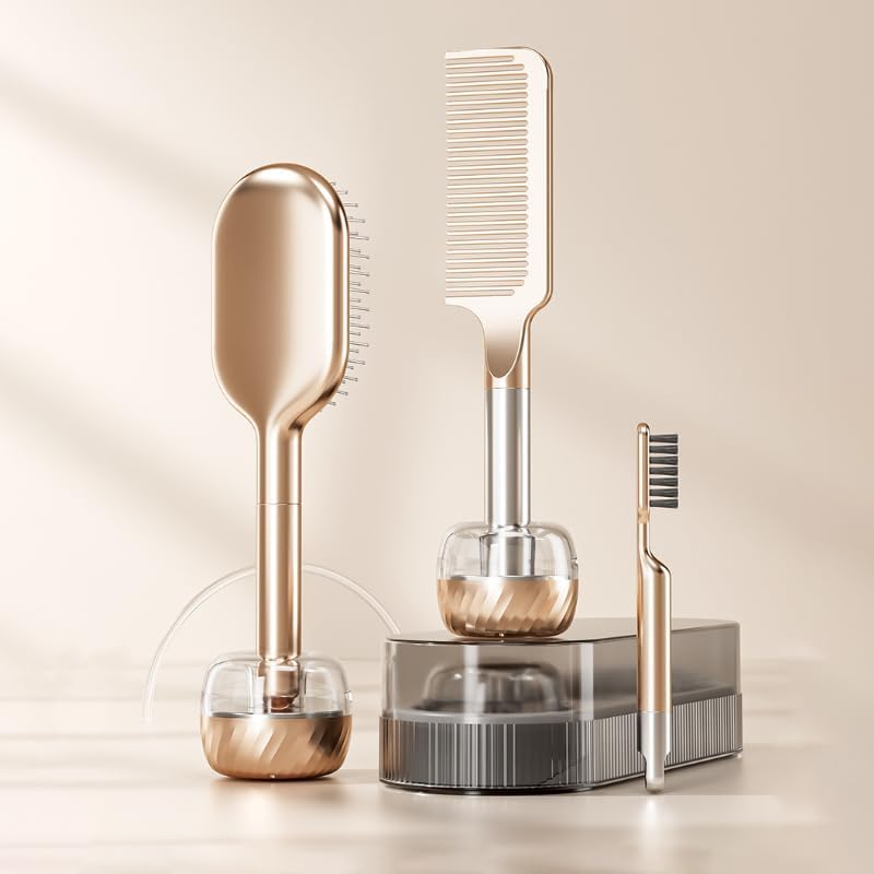 4 PCS Air Cushion Comb Volumizing Hair Brush Scalp Massage Detangling Smooth Hair Comb for Home Daily Hair Styling