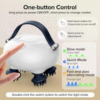 Scalp Massager, Head Massager Scalp with Tangle-Resistant Design, Portable Head Massager, Hair Massagers with 12 Massage Heads, 3 Modes, Mothers Day Gifts, Father's Day Gifts for Mom, Dad